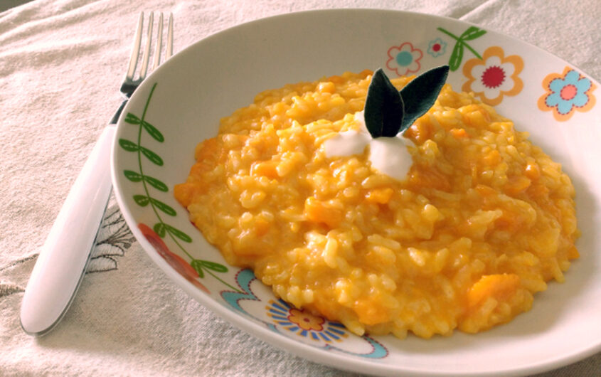 Risotto di Zucca recipe by Antonio Carluccio