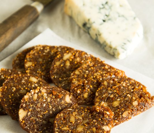 Fig, Date and Walnut Salami