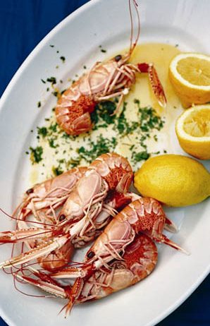 Gamberoni all 'Aglio Olio e Peperoncino