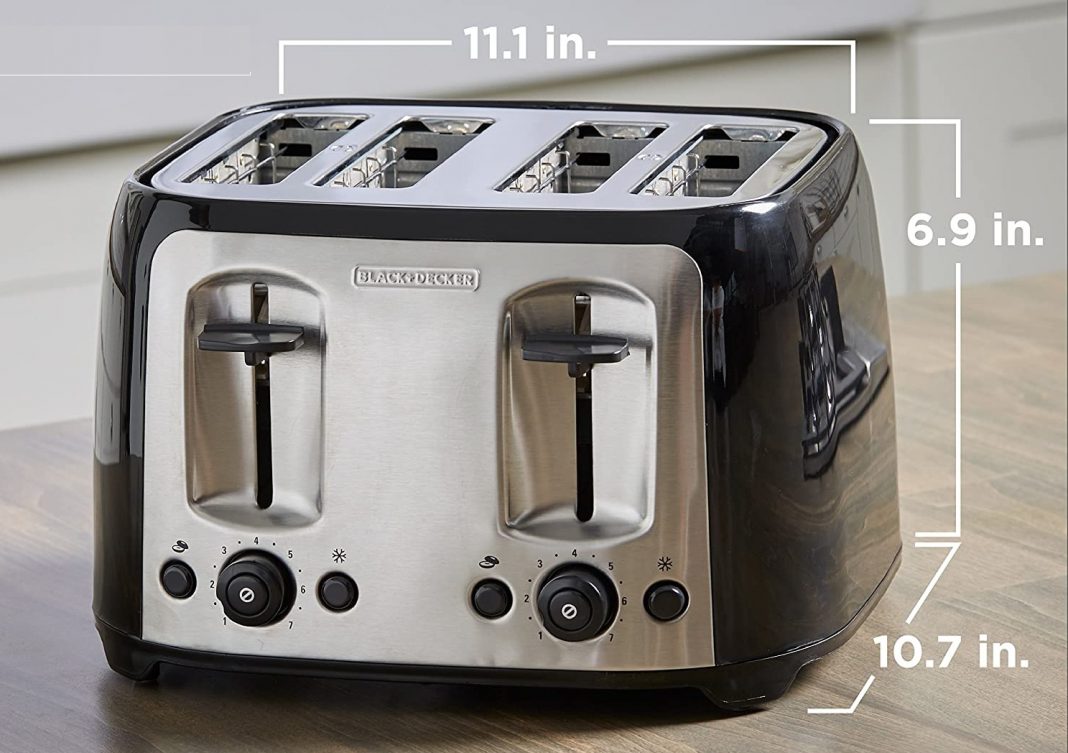 BLACK+DECKER TR1478BD 4-Slice Toaster Review 2023 - Buying Guide