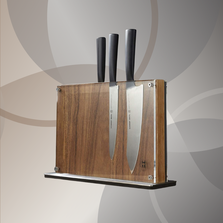 Schmidt Brothers Acacia Magnetic Knife Block