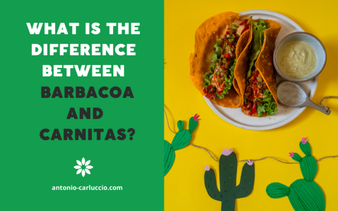 Barbacoa and Carnitas difference