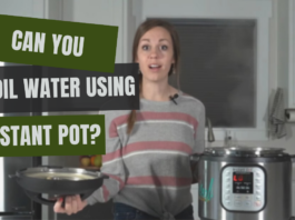 Boil water with your instant pot