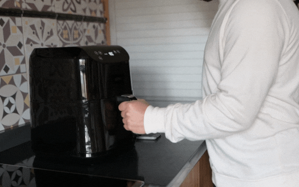 Prepare air fryer for uses