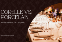 Dinnerware Porcelain vs corelle