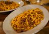Tagliatelle al Ragu Bolognese Dish