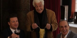 Antonio Carluccio and Jamie Oliver