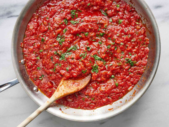 Italian Tomato Sauce From Scratch